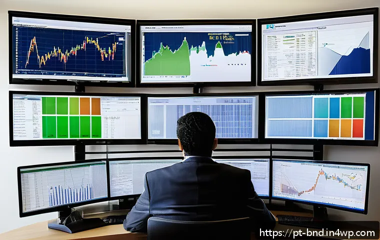 채권 투자 관련 법적 규제 - A modern Brazilian investor at home office desk, reviewing government bond options on multiple compu...